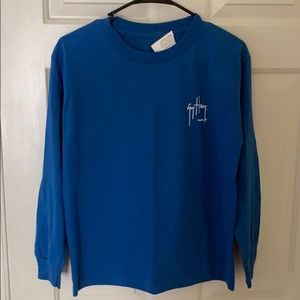 Blue KIDS LARGE Guy Harvey long sleeve